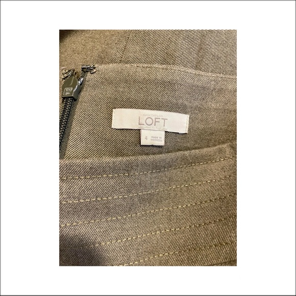 LOFT miniskirt - sz 4 - Picture 3 of 3